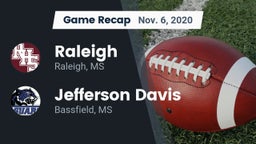 Recap: Raleigh  vs. Jefferson Davis  2020