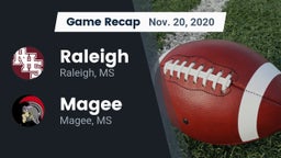Recap: Raleigh  vs. Magee  2020