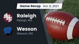 Recap: Raleigh  vs. Wesson  2021