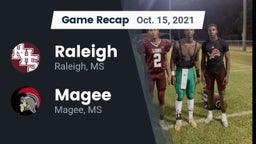 Recap: Raleigh  vs. Magee  2021