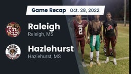 Recap: Raleigh  vs. Hazlehurst  2022
