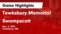 Tewksbury Memorial vs Swampscott  Game Highlights - Nov. 3, 2022