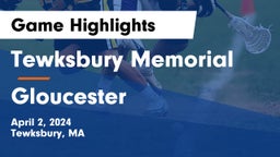 Tewksbury Memorial vs Gloucester Game Highlights - April 2, 2024