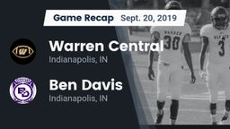 Recap: Warren Central  vs. Ben Davis  2019
