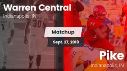 Matchup: Warren Central High  vs. Pike  2019