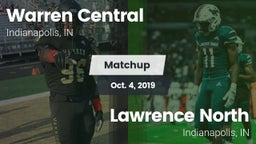 Matchup: Warren Central High  vs. Lawrence North  2019