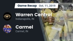 Recap: Warren Central  vs. Carmel  2019