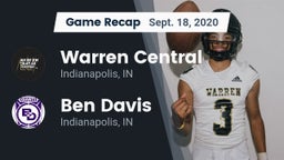 Recap: Warren Central  vs. Ben Davis  2020