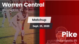 Matchup: Warren Central High  vs. Pike  2020