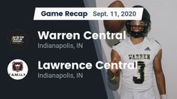 Recap: Warren Central  vs. Lawrence Central  2020