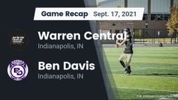 Recap: Warren Central  vs. Ben Davis  2021