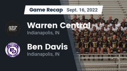 Recap: Warren Central  vs. Ben Davis  2022