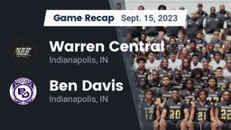Recap: Warren Central  vs. Ben Davis  2023