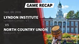 Recap: Lyndon Institute  vs. North Country Union  2016