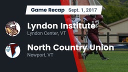Recap: Lyndon Institute vs. North Country Union  2017