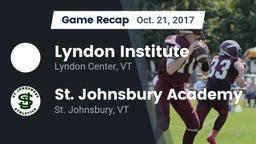Recap: Lyndon Institute vs. St. Johnsbury Academy  2017
