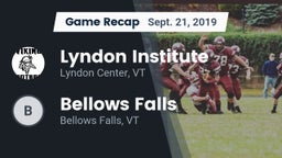 Recap: Lyndon Institute vs. Bellows Falls  2019