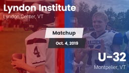 Matchup: Lyndon Institute vs. U-32  2019
