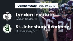 Recap: Lyndon Institute vs. St. Johnsbury Academy  2019