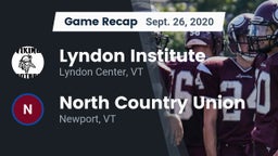 Recap: Lyndon Institute vs. North Country Union  2020