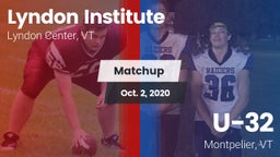 Matchup: Lyndon Institute vs. U-32  2020