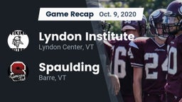 Recap: Lyndon Institute vs. Spaulding  2020