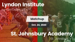 Matchup: Lyndon Institute vs. St. Johnsbury Academy  2020