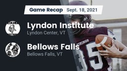 Recap: Lyndon Institute vs. Bellows Falls  2021