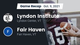 Recap: Lyndon Institute vs. Fair Haven  2021