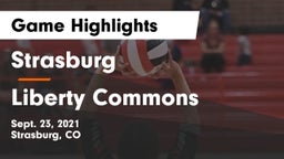 Strasburg  vs Liberty Commons Game Highlights - Sept. 23, 2021