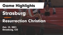 Strasburg  vs Resurrection Christian  Game Highlights - Oct. 12, 2021
