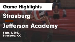 Strasburg  vs Jefferson Academy Game Highlights - Sept. 1, 2022