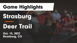 Strasburg  vs Deer Trail  Game Highlights - Oct. 13, 2022