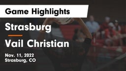 Strasburg  vs Vail Christian Game Highlights - Nov. 11, 2022