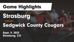 Strasburg  vs Sedgwick County Cougars Game Highlights - Sept. 9, 2023