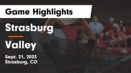 Strasburg  vs Valley Game Highlights - Sept. 21, 2023