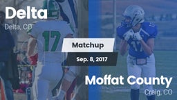 Matchup: Delta  vs. Moffat County  2017