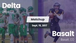 Matchup: Delta  vs. Basalt  2017