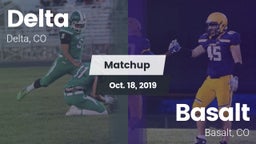 Matchup: Delta  vs. Basalt  2019