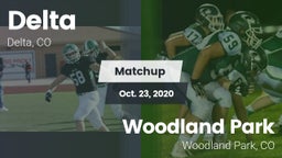 Matchup: Delta  vs. Woodland Park  2020