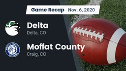 Recap: Delta  vs. Moffat County  2020