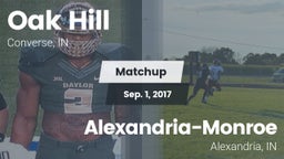 Matchup: Oak Hill  vs. Alexandria-Monroe  2017