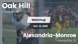 Matchup: Oak Hill  vs. Alexandria-Monroe  2018