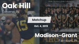 Matchup: Oak Hill  vs. Madison-Grant  2019