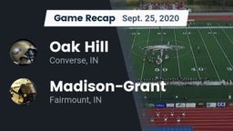 Recap: Oak Hill  vs. Madison-Grant  2020