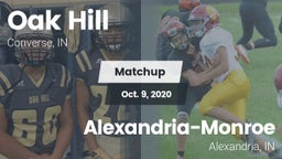 Matchup: Oak Hill  vs. Alexandria-Monroe  2020