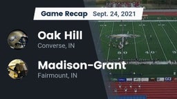 Recap: Oak Hill  vs. Madison-Grant  2021