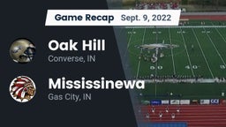 Recap: Oak Hill  vs. Mississinewa  2022