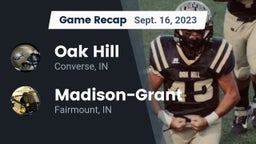 Recap: Oak Hill  vs. Madison-Grant  2023