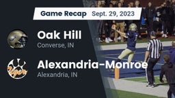 Recap: Oak Hill  vs. Alexandria-Monroe  2023